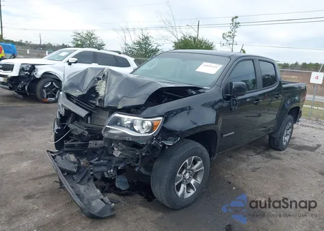 2018 Chevrolet Colorado Z71 из США, поврежденный, VIN 1GCGSDEN8J1307853